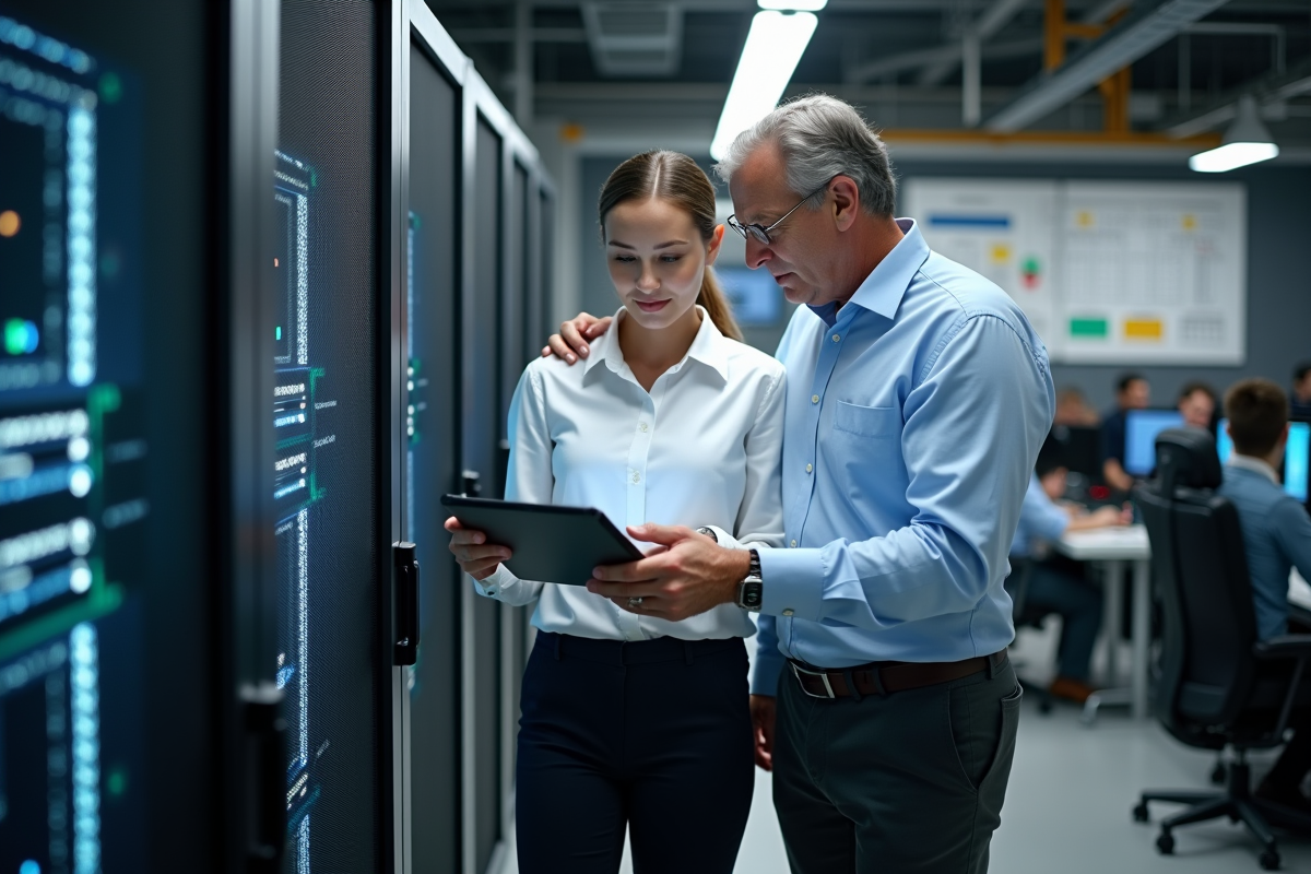 Technicien informatique et spécialiste en laboratoire tech